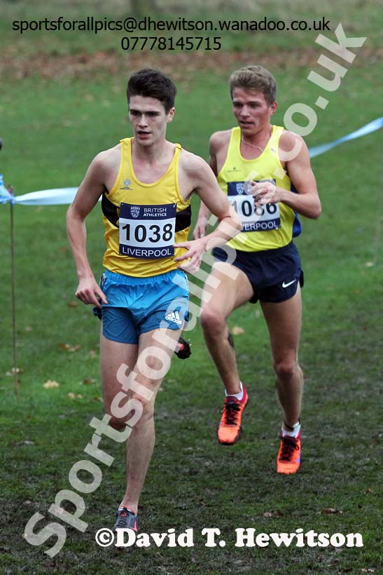 Senior men's European Cross Country Trials, Sefton Park, Liverpool. Photo: David T. Hewitson/Sports for All Pics